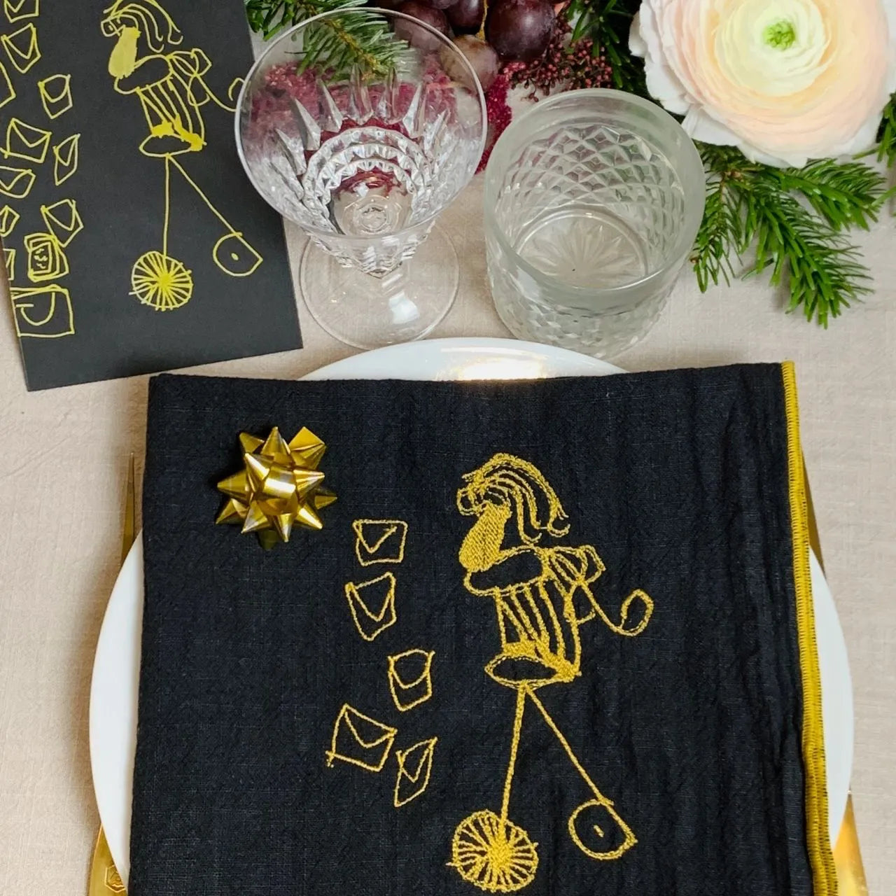 Brodez le dessin de votre enfant sur nos serviettes